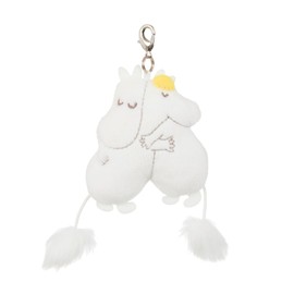SEKIGUCHI MOOMIN80 Hug Sewing Charm 572366 H 3.1 x W 2.8 x D 1.0 inches (8 x 7 x 2.5 cm)