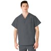 Medline 610NCC4XL-CM AngelStat Unisex Reversible V-Neck Scrub Top with 2