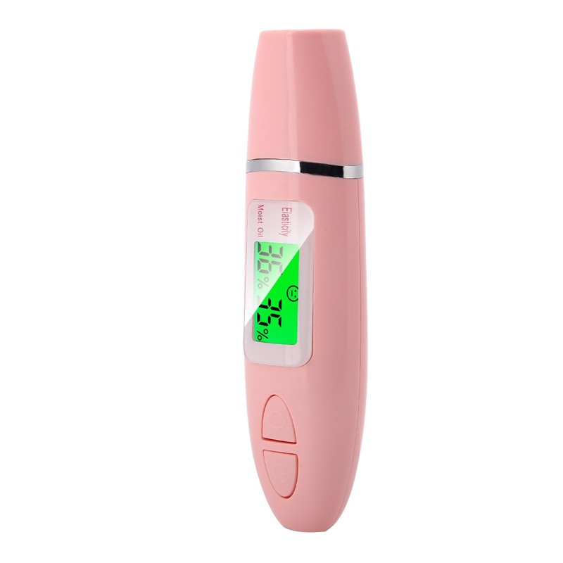 Portable Digital LCD Display Precision Skin Sensor Tester Face Moisture