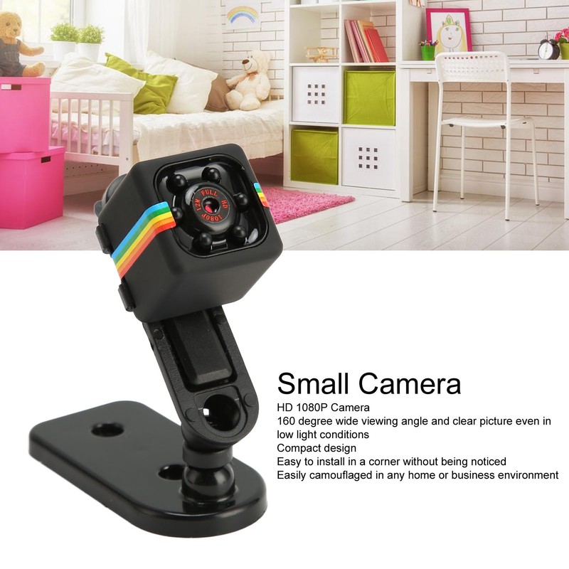 Wireless Mini Camera Portable HD 1080P Night Vision Surveillance Security