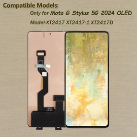 OLED for Motorola G Stylus 5G 2024 Screen Replacement 6.7 inch