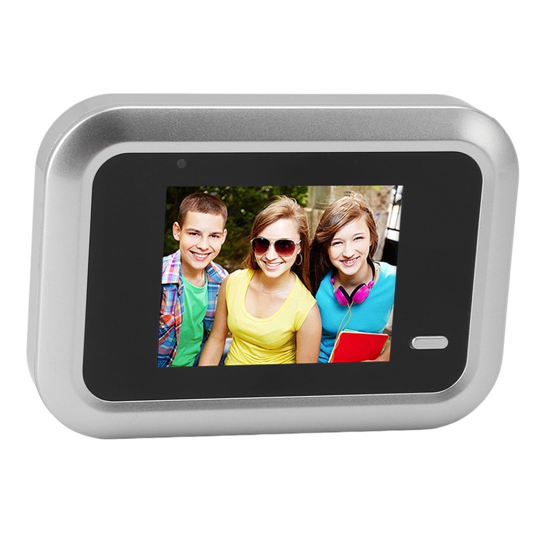 Electronic Peephole Camera Doorbell Wide Angle HD Sound Monitoring Automatic