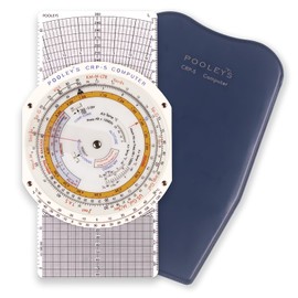 CYA Plastic Large E6B CRP-5 Flight Computer, 10 inch, Upgrade Aviation Pilot Flight Computer Calculator Standard Flying Training Student