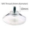 Suction Cups - 20 Pack of 40mm Clear Plastic Sucker