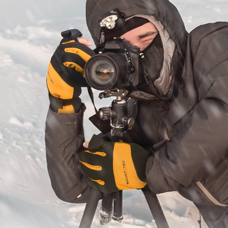 Mount Tec Men's Flexible Photography Glove Waterproof Windproof Touchscreen Gloves