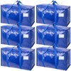 TICONN 6 Pack Extra Large Moving Bags with Zippers &