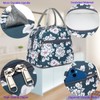 FlowFly Insulated Lunch Cooler Bag - Tote Bag Organizer for