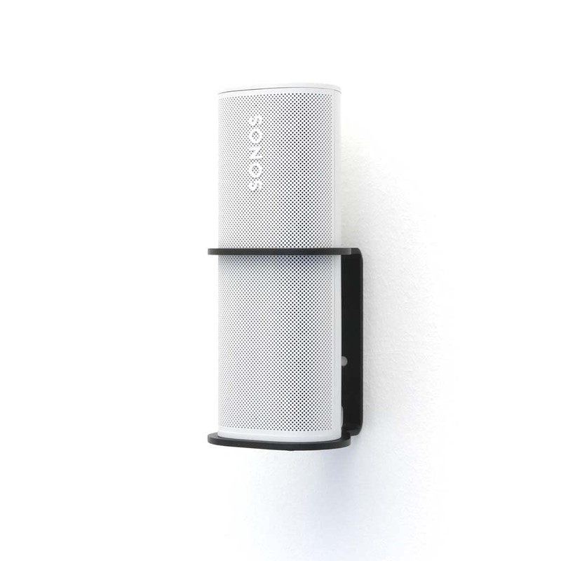 Wall Mount for Sonos Roam with Screws and Dowels Black