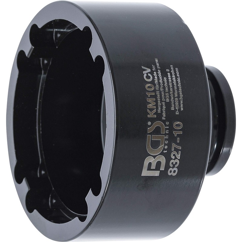 BGS 8327-10 | Slot Nut Wrench | Pin Inside |