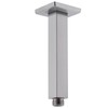 Clovermap Ceiling Mounted Shower Arm, 6 inch Square Extension Arm
