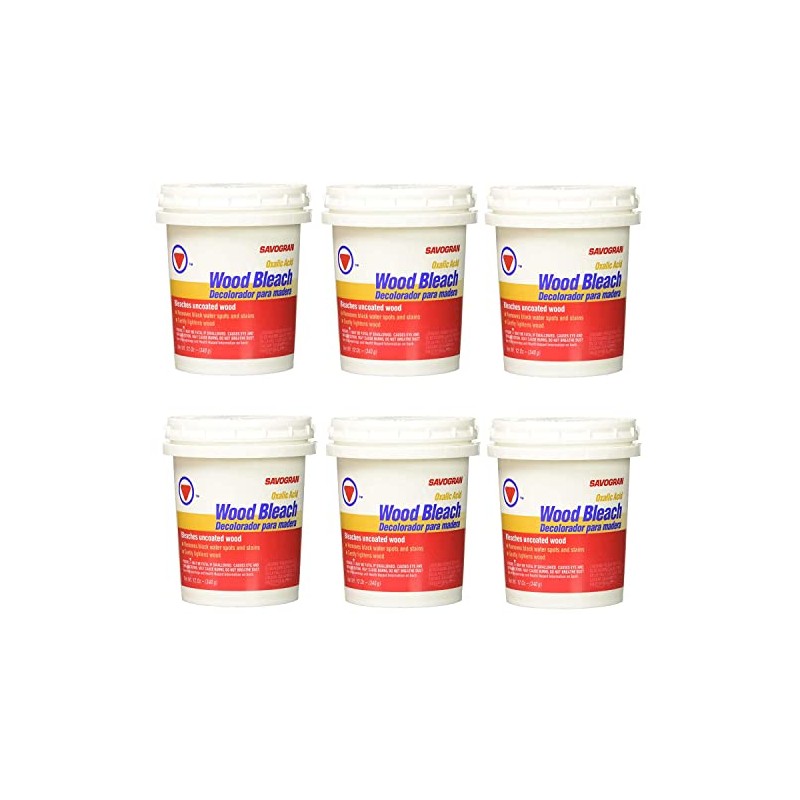 Savogran 10501 Wood Bleach, 12 oz, 6 Pack