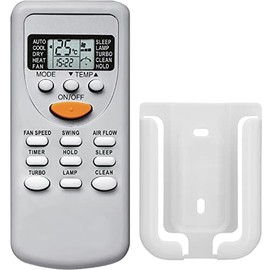 Replacement Remote Control for Everwell ZH/JT-01 & Elgin ZH/JT-01 ZH/JT-03 & Ecox ZH/JT-03 ZH/JT-01 G1111.CWS8 Air Conditioner,with Wall Mount Case