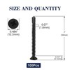 SG TZH #14 X 2" Sheet Metal Screws 100Pcs 410