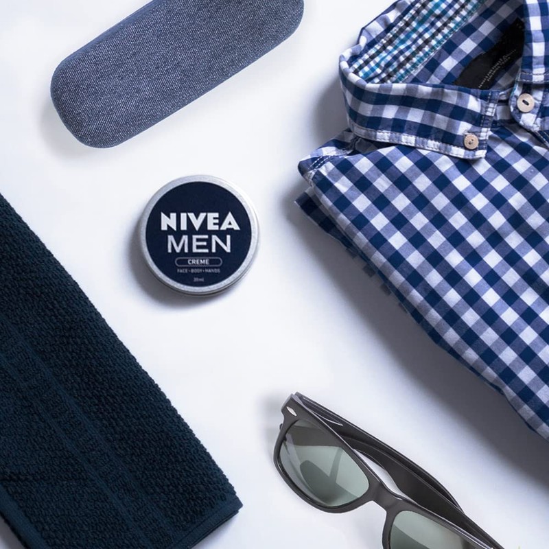 NIVEA MEN Nourishing Skin Cream for Intensive Moisture, Skin Care