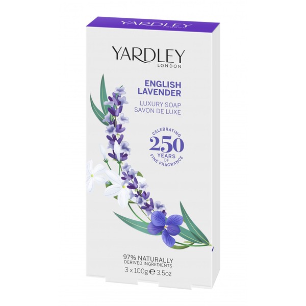 Yardley English Lavender Soap 3 x 100g