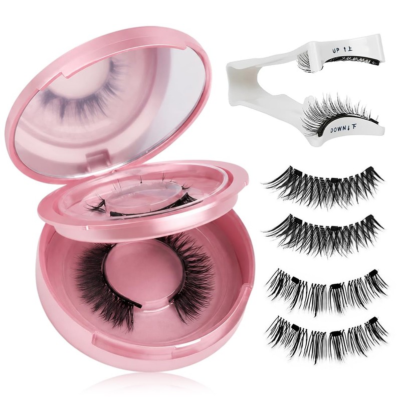 Magnetic Eyelashes Set - Magnetic Lashes with Applicator, Natural Look