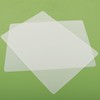 Small Translucent Silicone Mats: 7.9”x9.5” Clear Non-Slip Countertop Protector Liner