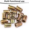 Pack of 30 Threaded Insert, Screw-in Nut M5, Screw Nut