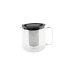 Bredemeijer Emma Teapot 1.3 L with Stainless Steel Filter Transparent