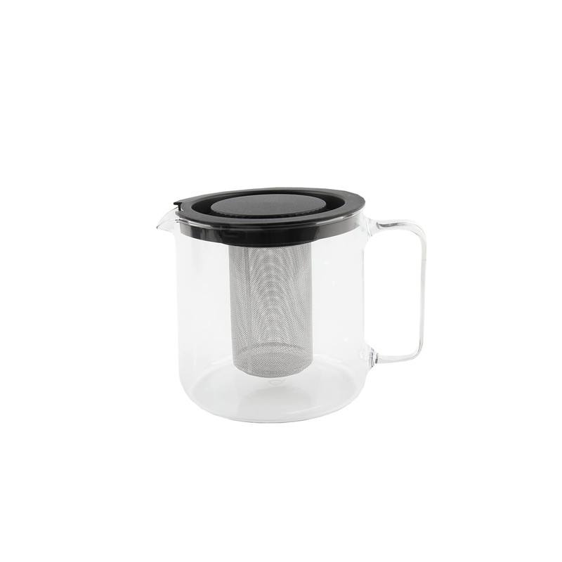 Bredemeijer Emma Teapot 1.3 L with Stainless Steel Filter Transparent