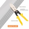 PLATATO Upgraded Version 7-Blade Duct Crimping Tool Sheet Metal Crimper