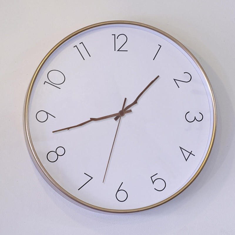 Uonlytech 5 Sets Clock Hands Clocks Wood Personality Black Walnut