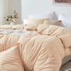 Cosybay Beige Duvet Cover Queen Size- Soft Queen Duvet Cover