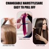 HESSION 3 Pack Coloful Hair Combs For Men Plastic Pocket