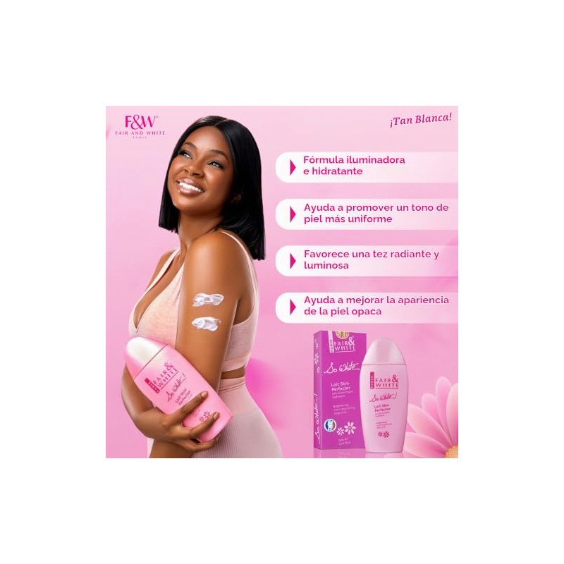 FAIR & WHITE SO WHITE LAIT SKIN PERFECTOR BRIGHTENING &