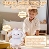 MILEGI Happy Birthday Interactive Bunny, Clapping Activates Singing Dancing Shaking,