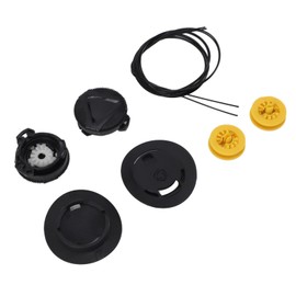 4 Set No Tie Shoelaces, Elastic No Tie Shoelaces, Rotating Automatic Buckle Shoes, Laces Anti Slip Tieless Steel Wires No Tie Shoelaces for Sports Shoes Sneakers L Size Black