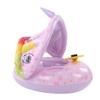 Inflatable Baby Swim Float Cartoon Shape Double Handle Inflatable Baby