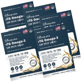 Healthcare rTG Altige Omega 3 1200mg, 1 set, 300 tablets / 헬스케어 rTG 알티지 오메가3 1200mg, 1세트, 300정