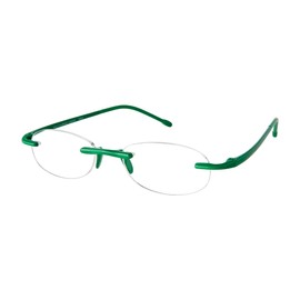 Scojo New York Gels Original Reading Glasses | 1.5x FAIRWAY GREEN | Readers for Men & Women | Stylish, Scratch-Resistant Lenses