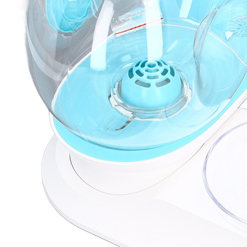 Pet Water Dispenser Food Feeder Cat Automatic Drinking Snail Shape