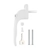 Hardver Universal Handle 1PCS Lockable Window Handle Inline Locking Universal