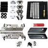 YTS Motor Saddlebag Latch Hardware Kit Saddlebag Hinge Set for
