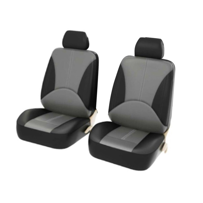 4 Pieces Car Seat Covers, Universal Breathable Leather Seat Protector