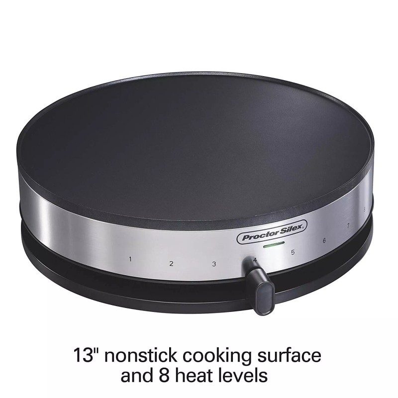 Professional Crepe Maker Machine Electric Frying Pan Griddle Pancakes Commercial