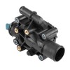 KIMISS Car Thermostat, Engine Coolant Thermostat & Housing Assembly OE