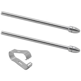 Universal Fine Titanium Alloy Fine Pencil Nibs fits for BOOX Pen 2 Pro/iReader/IFLYYTEK/Lamy AL-Star Digital Pen, Ballpoint Replacement Tips for iReader Smart 2,Digital Pen,2 Pcs
