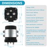 Newdeli 200Amp Battery Isolator 12V Relay Continuous Battery Isolator and