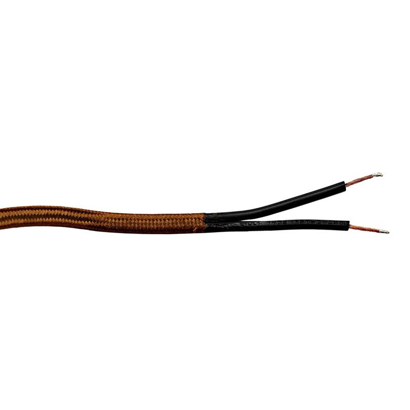 Creative Hobbies Rayon Cloth Covered Electric Lamp Cord With End