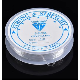 Clear elastic band for bracelets, elastic band for bracelets, elastic band for bracelets, elastic - 1.0 mm