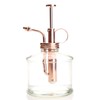 Purism Style Plant Mister- Glass Bottle & Brass Sprayer (Clear
