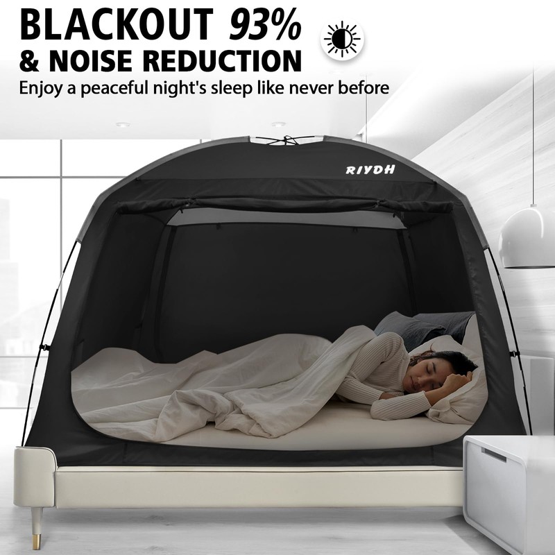 RIYDH Bed Tent Bed Canopy Breathable 100% for Adult and