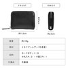 【MURA】 メンズ じゃばら財布 カード入れ コインケース お札が折れない イタリアンレザー 本革 キャメル