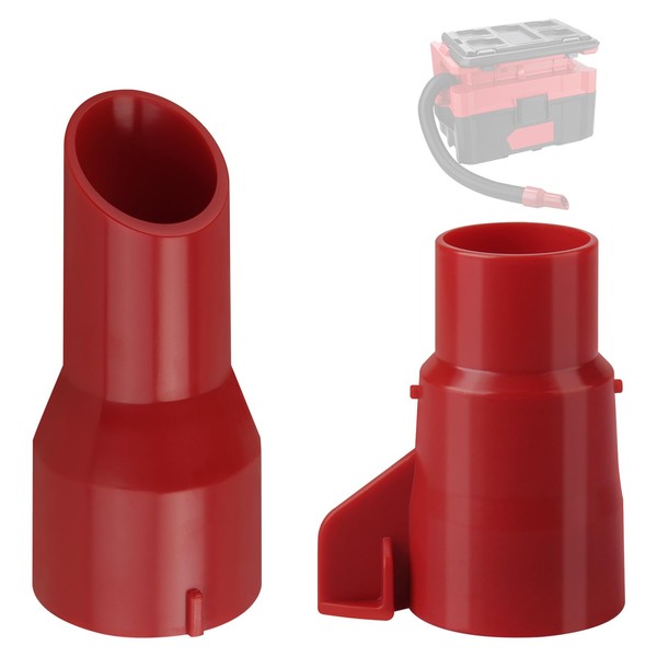 2 Pcs Vacuum Hose Adapter Fit forMilwaukee M18 0970-20 0880-20