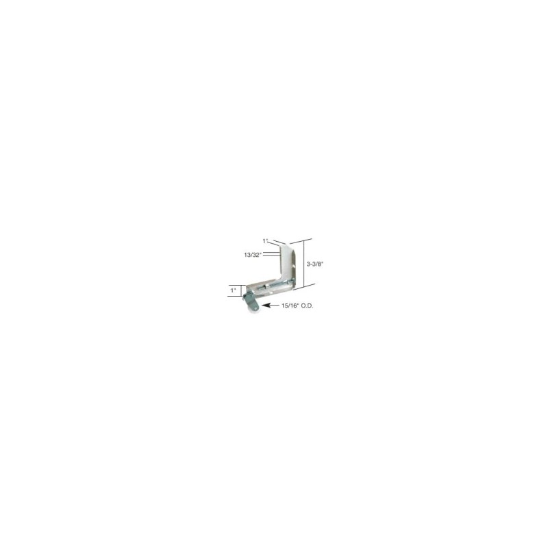 CR Laurence Sliding Screen Door Corner Roller Assembly 15/16" Nylon