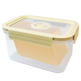 LAMIVEENLA Sliced Cheese Container with Date Recorder Airtight - Block Cheese Container for Fridge Cheese Keeper Cream Block Shredded Cheese Storage Box Saver 1800ml